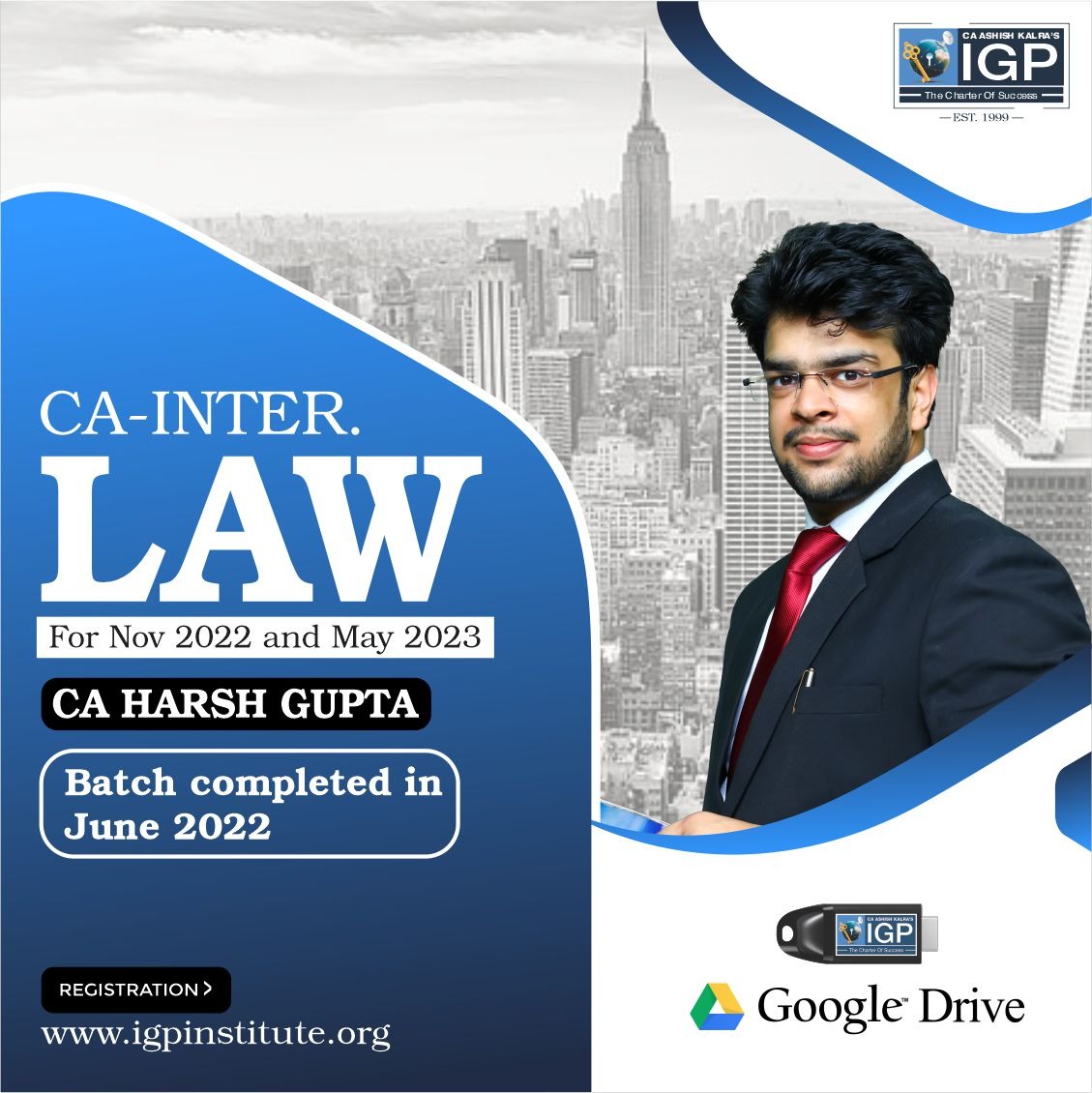CA Inter Law completed in June 2022-CA-INTER-Corporate Laws and Other Laws- CA Harsh Gupta